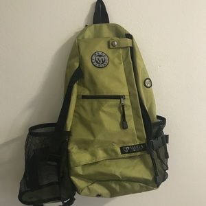 Yoga mat backpack